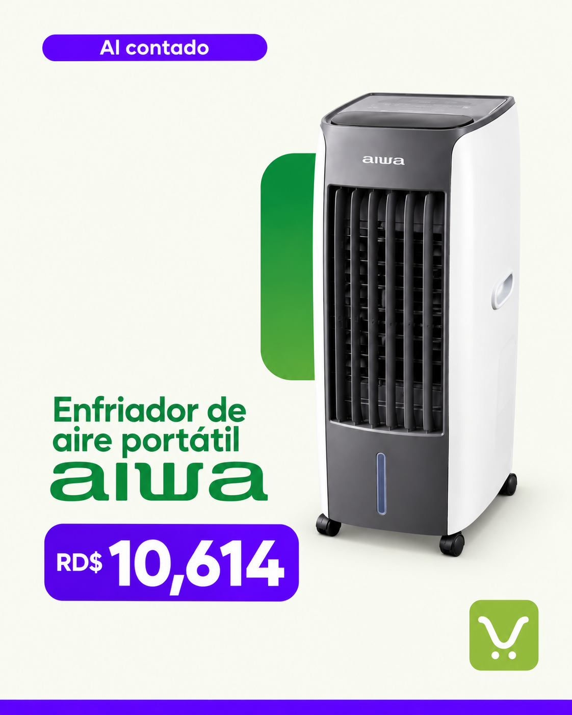 Enfriador de aire portafil AIWA