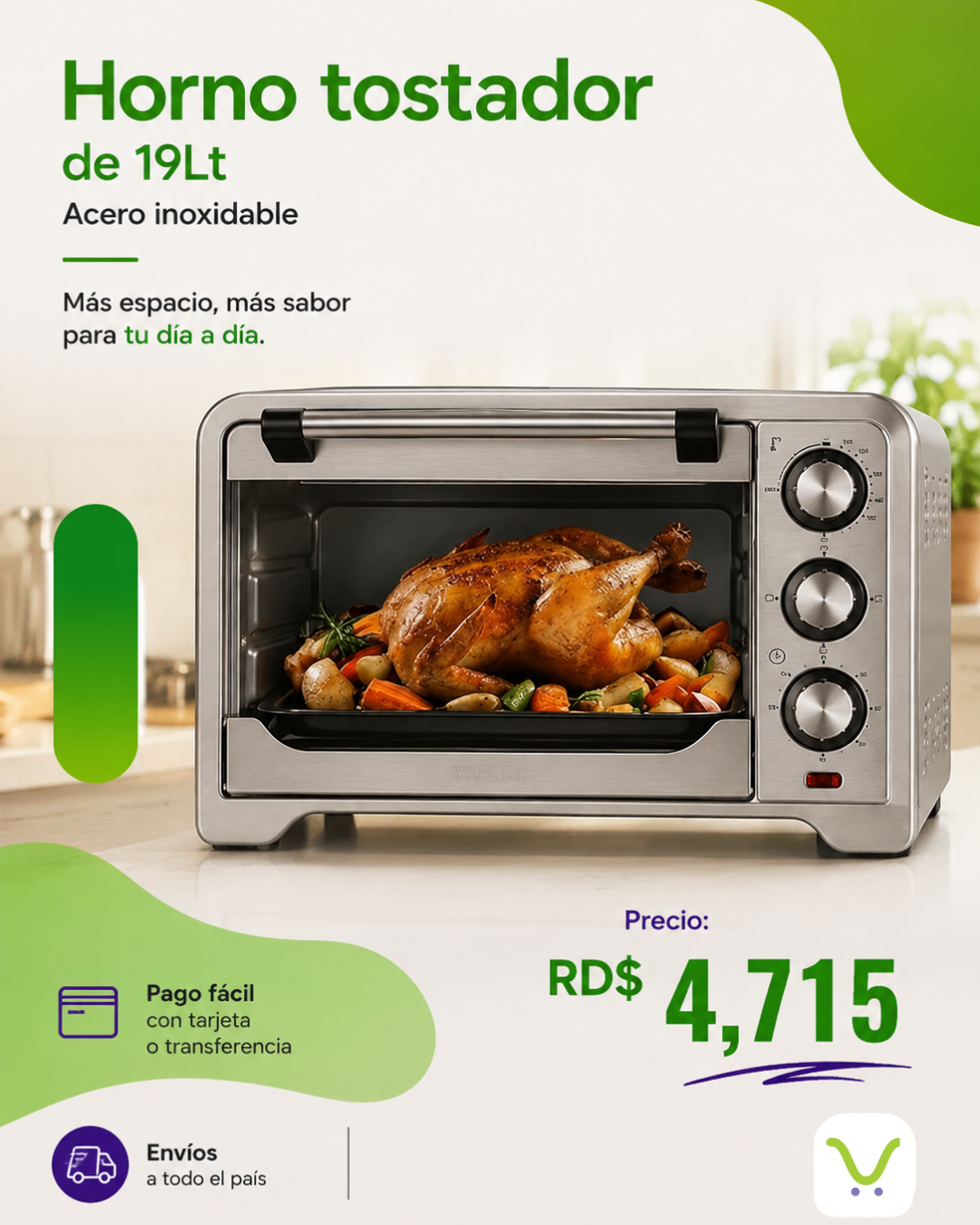 Horno tostador