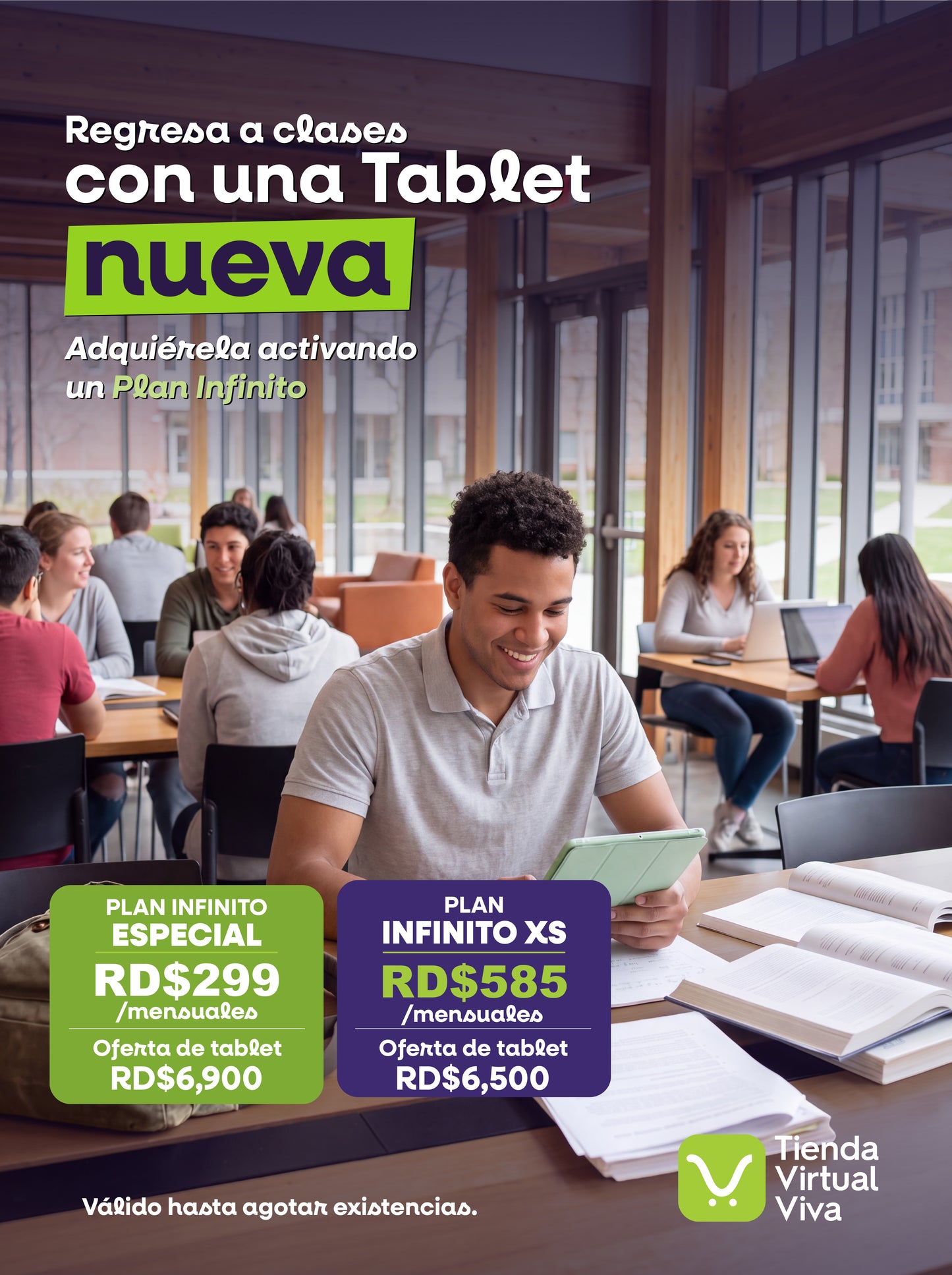 Plan Infinito $299 + Tablet $6,900