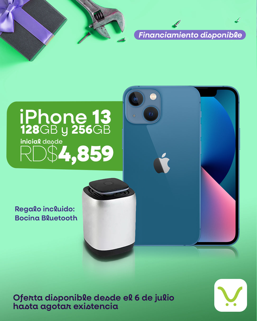 Financiamiento IPhone 13