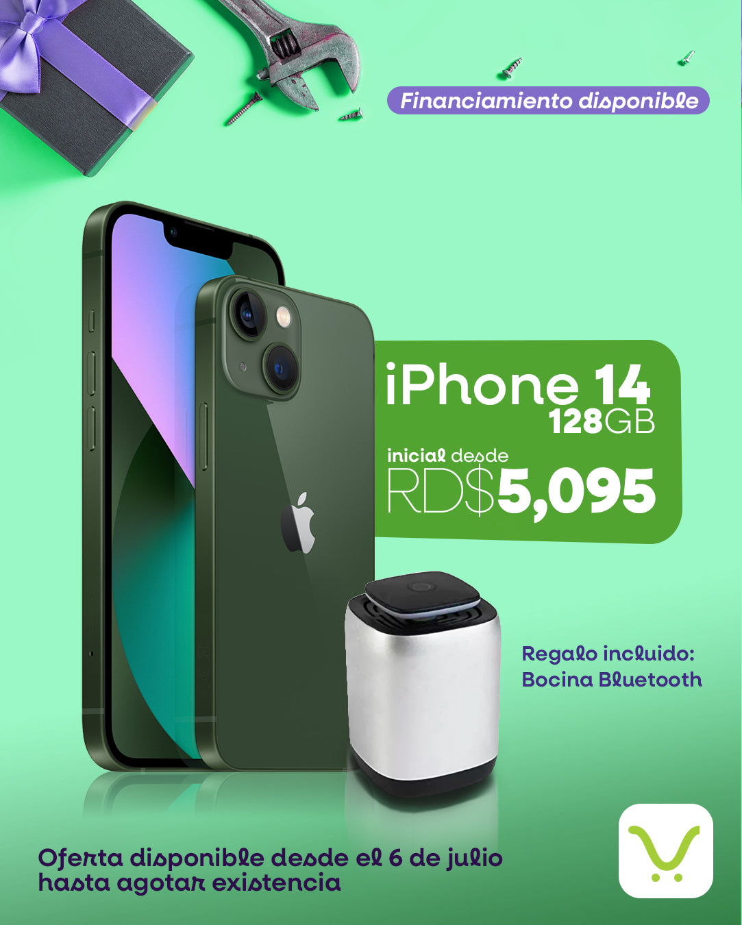 Financiamiento IPhone 14