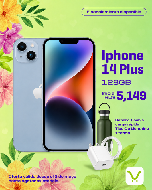 Financiamiento IPhone 14 Plus