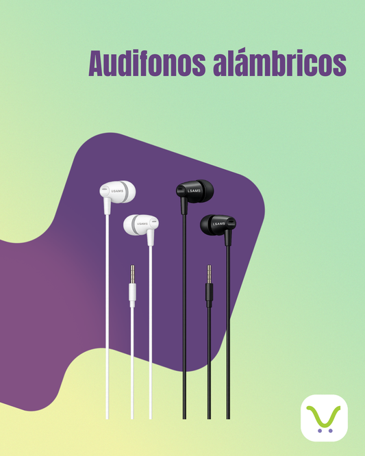 Audifonos alámbricos 1.2M