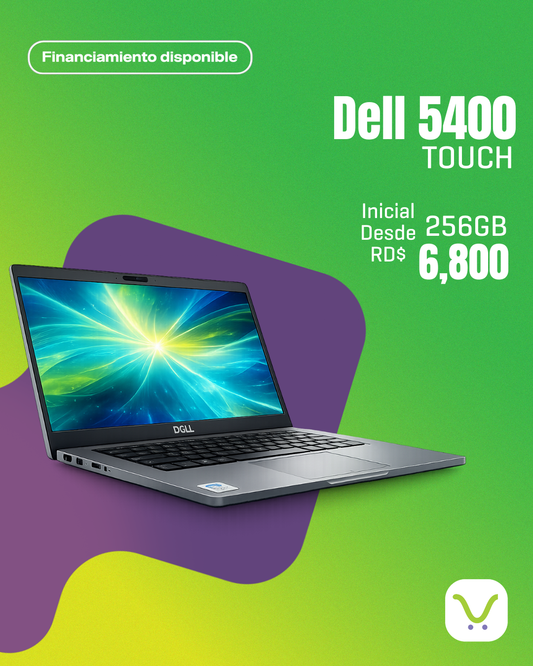 Financiamiento- Dell Latitude 5400 i5 8th Gen Touch