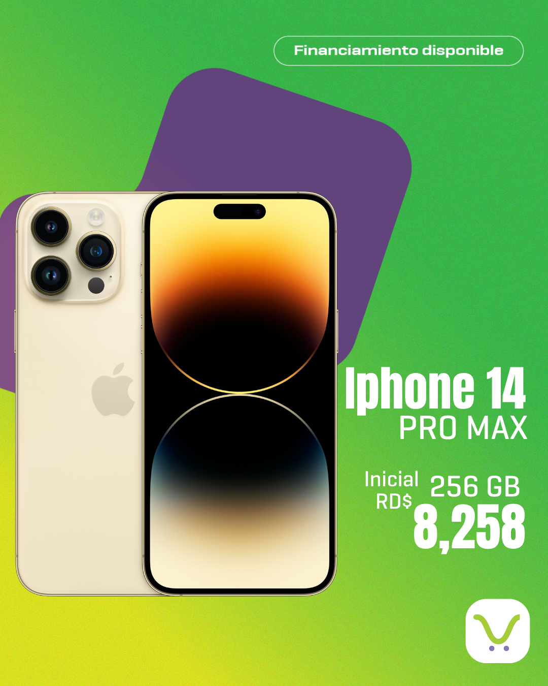 Financiamiento iPhone 14 Pro Max