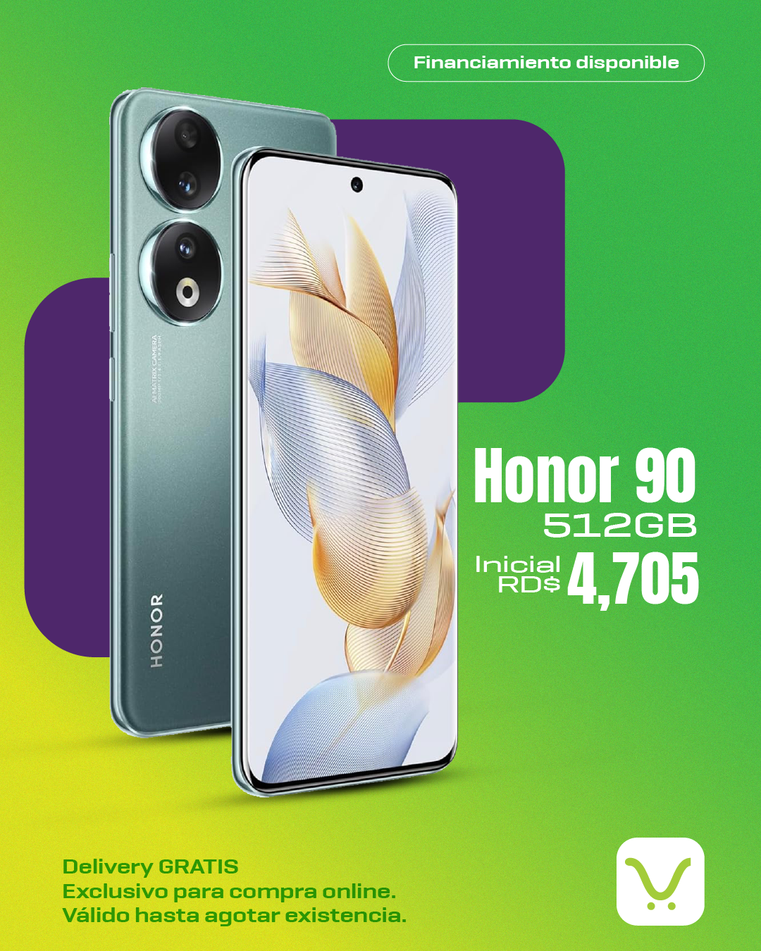 Financiamiento Honor 90