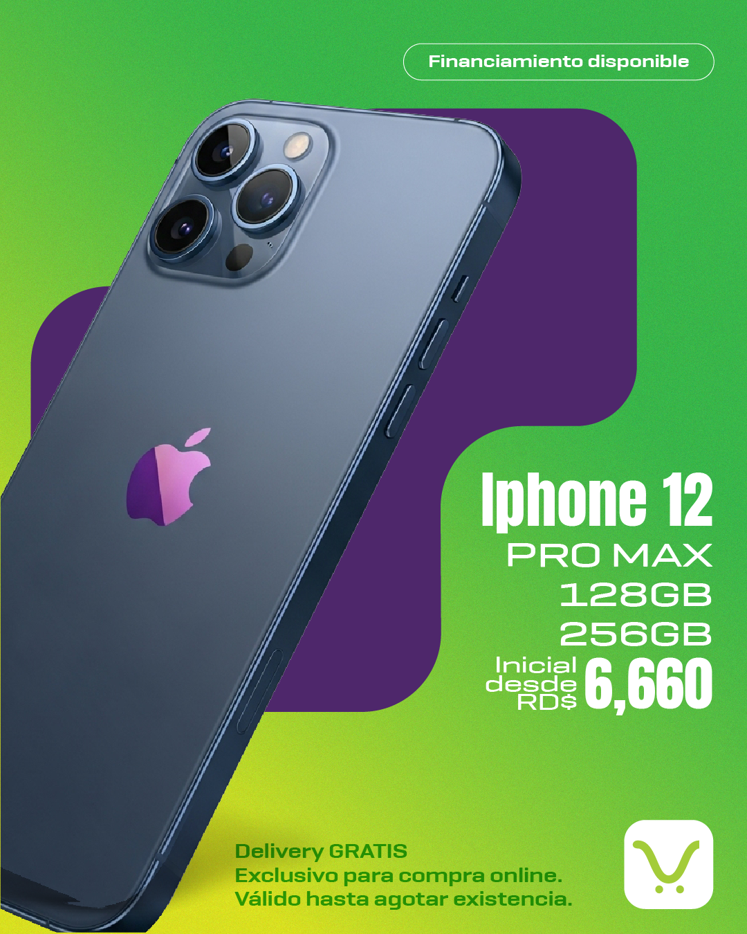 Financiamiento - Apple iPhone 12 Pro Max
