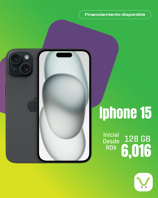 Financiamiento IPhone 15