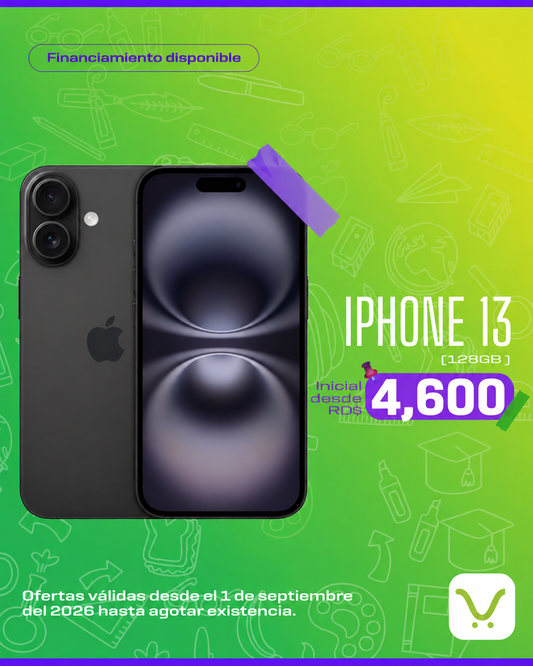 Financiamiento IPhone 13
