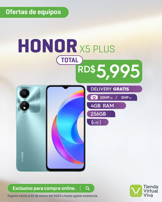 Honor X5 Plus - Prepago Apperisimo