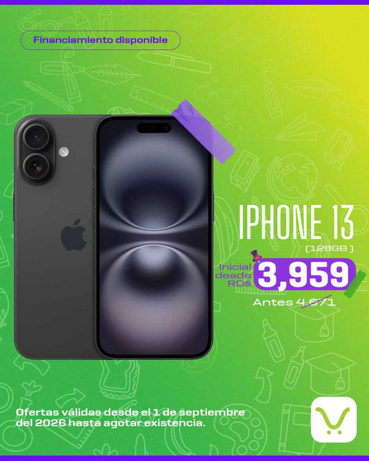 Financiamiento IPhone 13
