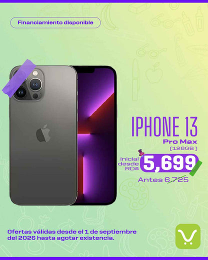 Financiamiento IPhone 13 Pro Max