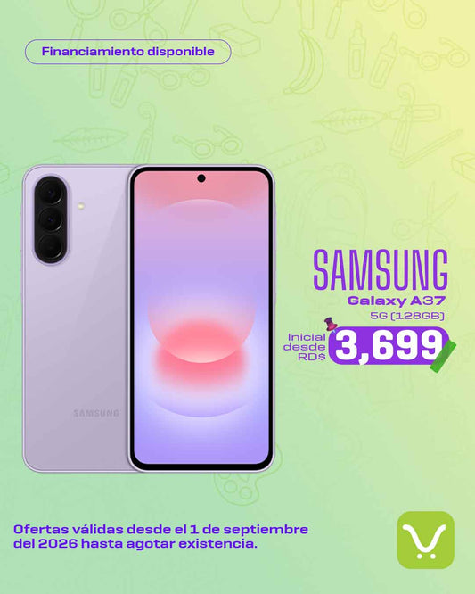 Financiamiento Samsung Galaxy  A37 5G