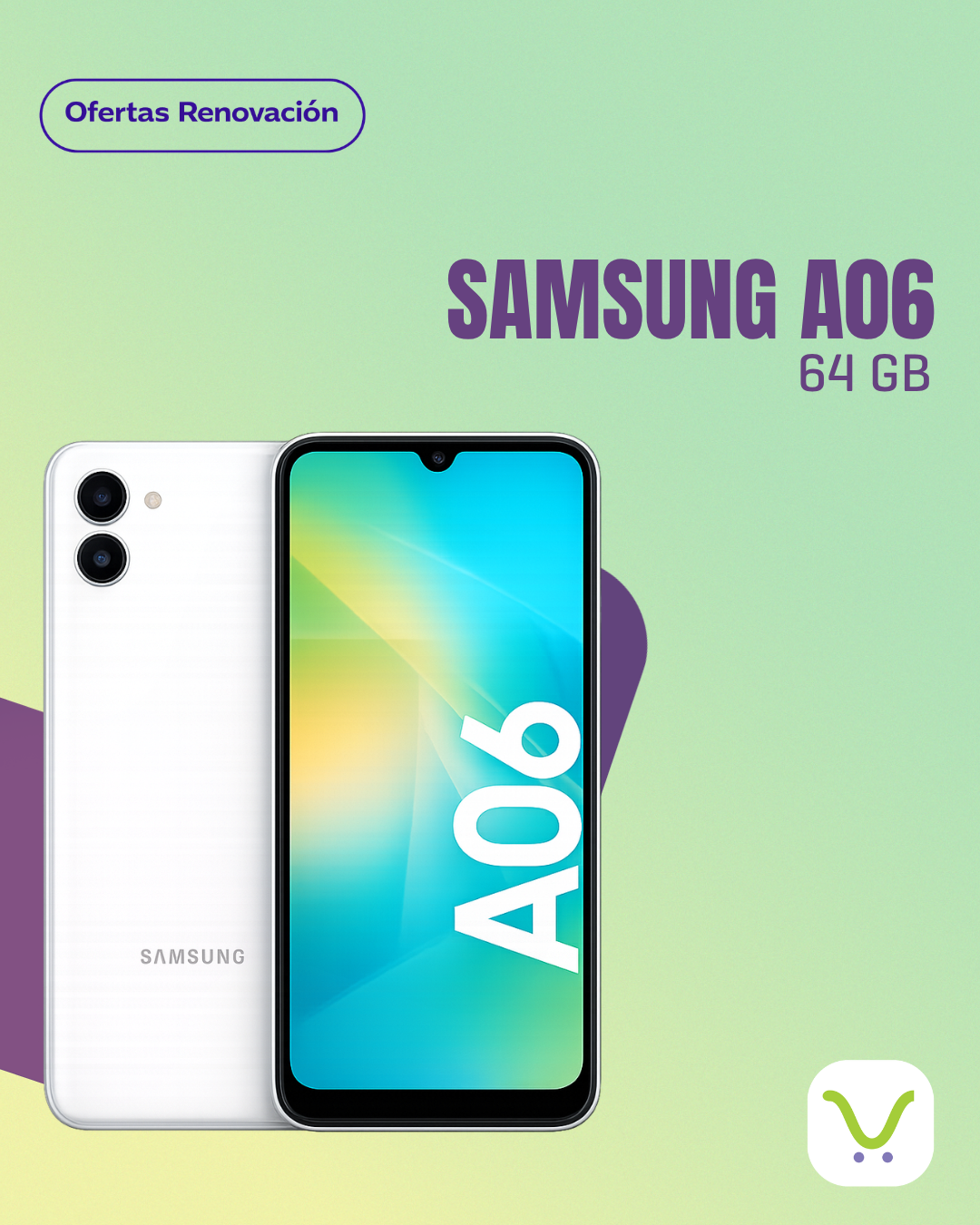 Samsung Galaxy A06 -Oferta Renovación
