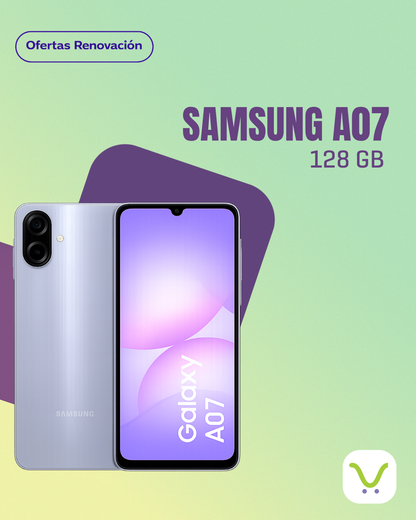 Samsung Galaxy A07 - Oferta Renovación