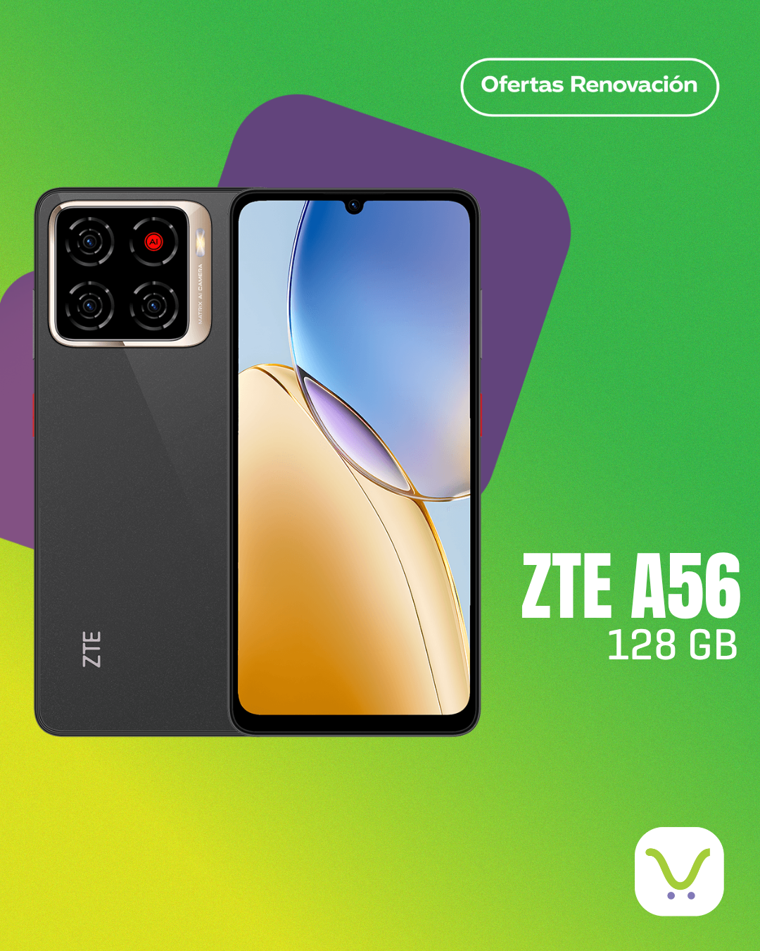 ZTE Blade A56 -Oferta Renovación