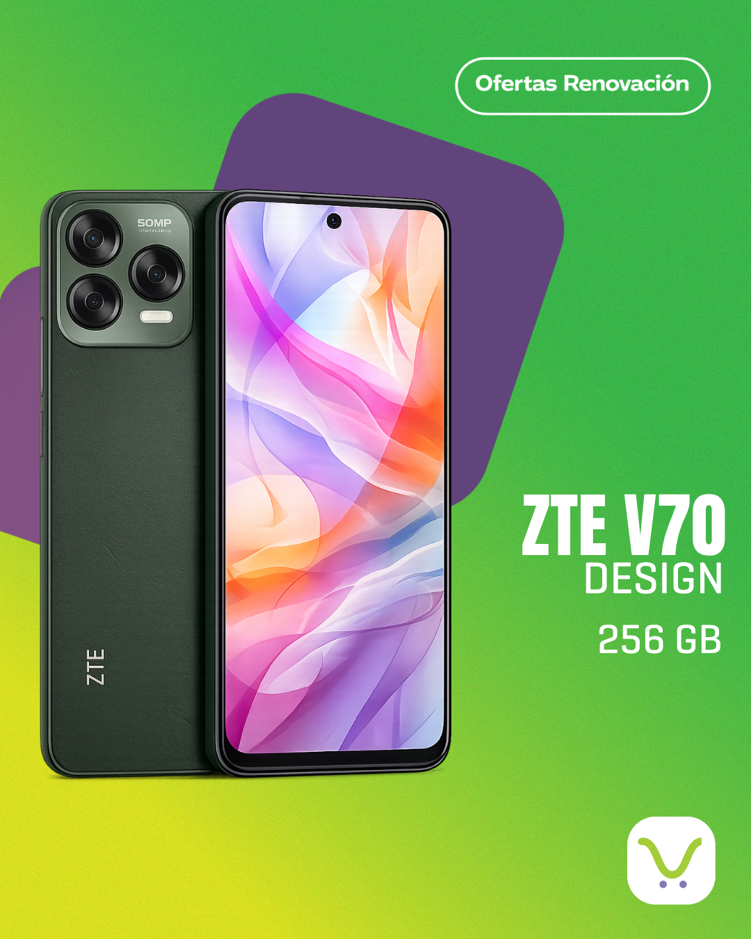 ZTE V70 Design -Oferta Renovación