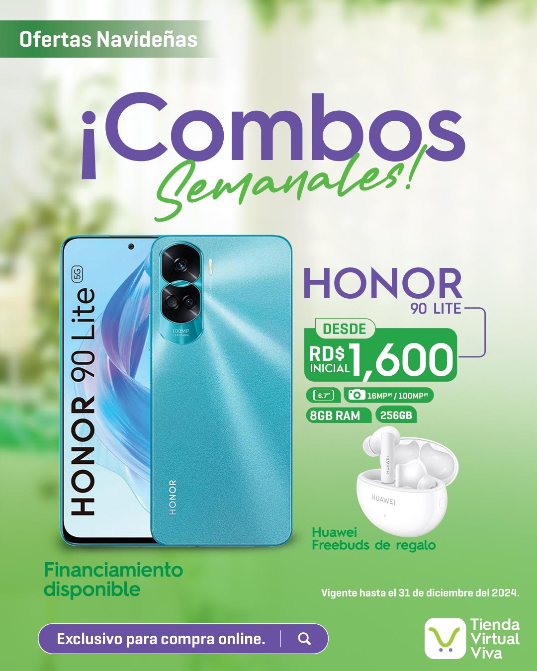 COMBO SEMANAL - Honor 90 Lite