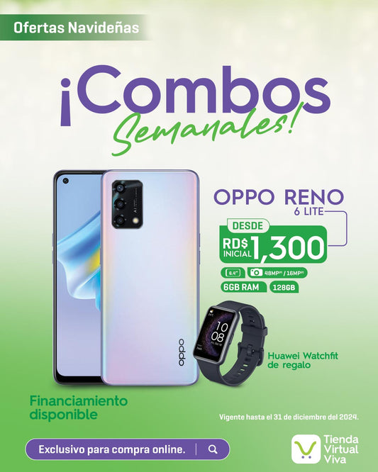 COMBO SEMANAL - Oppo Reno 6 Lite