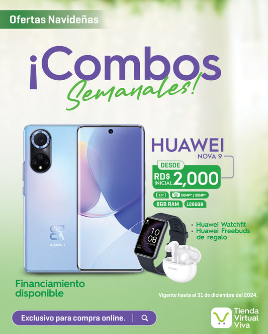 COMBO SEMANAL - Huawei Nova 9