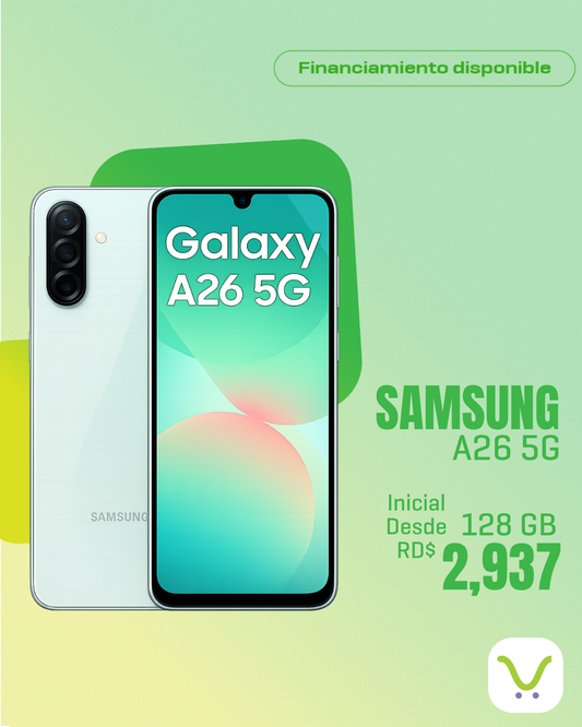 Financiamiento Samsung Galaxy A26 5G