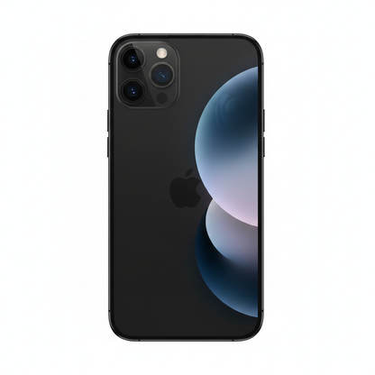 Iphone 12 color negro fot de perfil