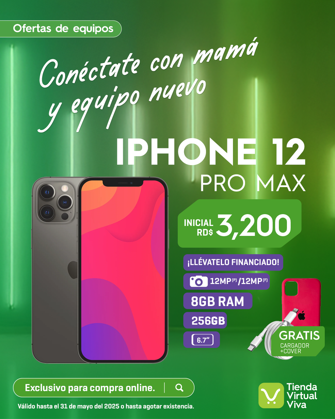 Financiamiento - Apple iPhone 12 Pro Max – Tienda Virtual Viva